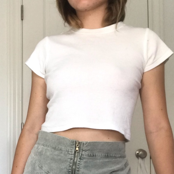Brandy Melville Tops - White brandy shirt